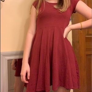 Maroon dress